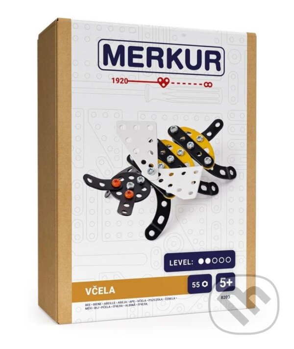 Společenská hra: Merkur Broučci Včela 55 dílků (Merkur). Merkur, 2024 Společenská hra: Merkur Broučci Včela 55 dílků (Merkur). Merkur, 2024
