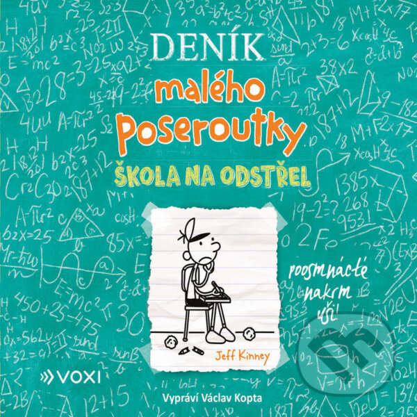 Audiokniha: Deník malého poseroutky 18 (Jeff Kinney). Voxi, 2024 Audiokniha: Deník malého poseroutky 18 (Jeff Kinney). Voxi, 2024