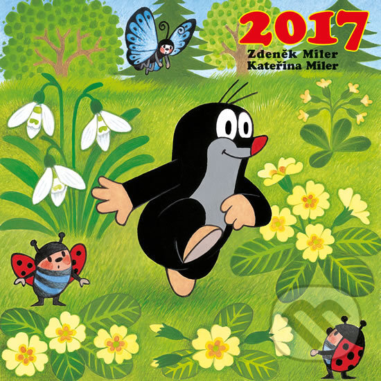 Kalendář poznámkový 2017 - Krteček, Presco Group, 2016