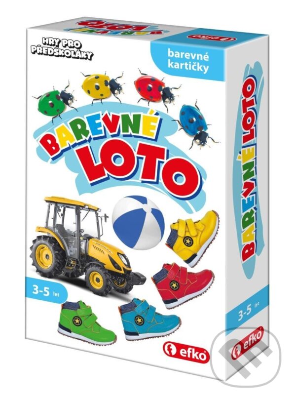 Společenská hra: Hry pro předškoláky - Barevné loto (EFKO karton s.r.o.). EFKO karton s.r.o., 2024 Společenská hra: Hry pro předškoláky - Barevné loto (EFKO karton s.r.o.). EFKO karton s.r.o., 2024