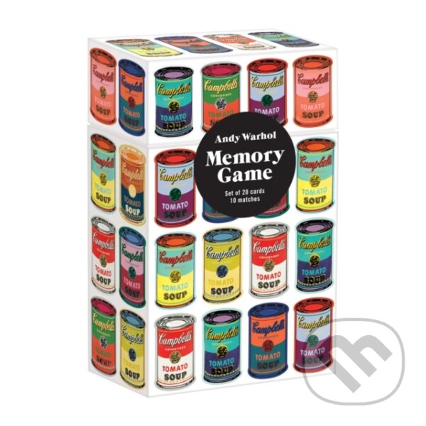 Spoločenská hra: Andy Warhol Memory Game (Sarah McMenemy). Galison, 2018 Spoločenská hra: Andy Warhol Memory Game (Sarah McMenemy). Galison, 2018