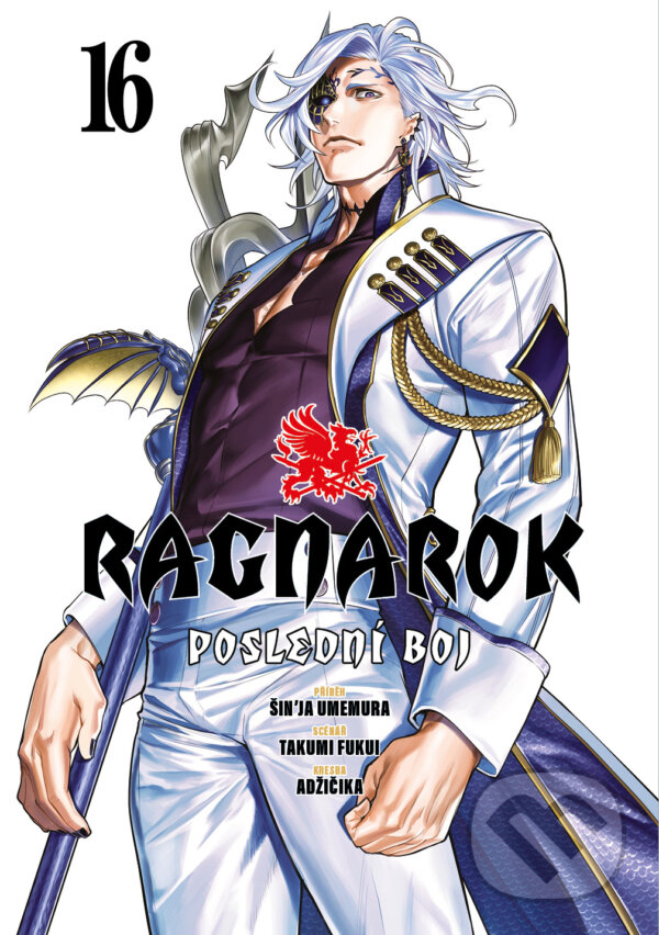 Kniha: Ragnarok: Poslední boj 16 (Shinya Umemura a Takumi Fukui). Gate, 2025 Kniha: Ragnarok: Poslední boj 16 (Shinya Umemura a Takumi Fukui). Gate, 2025