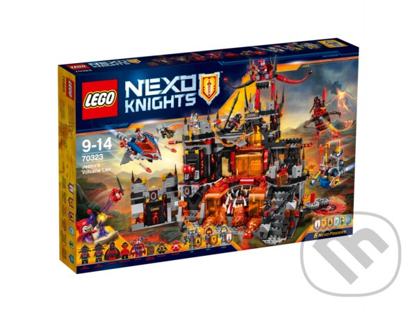 LEGO Nexo Knights 70323 Jestrove sopečné dúpä, LEGO, 2016