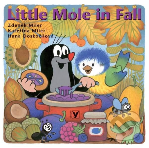 Kniha: Little Mole in Fall (Hana Doskočilová, Kateřina Miler a Zdeněk Miler). Albatros CZ, 2011 Kniha: Little Mole in Fall (Hana Doskočilová, Kateřina Miler a Zdeněk Miler). Albatros CZ, 2011