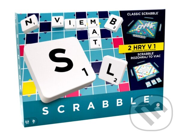 Spoločenská hra: Scrabble Originál (slovenská verzia) (Alfred Mosher Butts). , 2024 Spoločenská hra: Scrabble Originál (slovenská verzia) (Alfred Mosher Butts). , 2024
