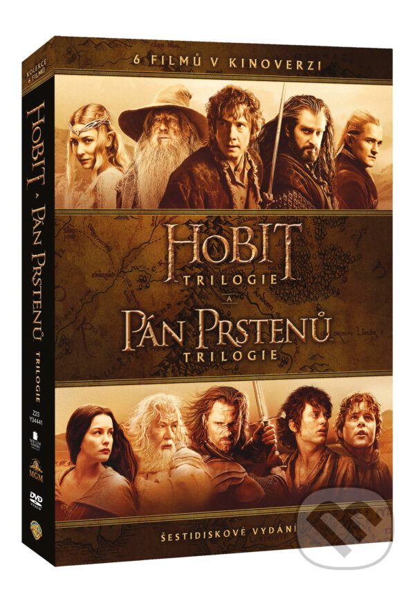 Film: Kolekce Středozemě (Peter Jackson) (DVD). Magicbox, 2016 Film: Kolekce Středozemě (Peter Jackson) (DVD). Magicbox, 2016