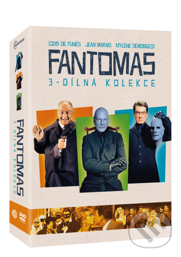 Film: Fantomas kolekce (André Hunebelle) (DVD). Magicbox, 2016 Film: Fantomas kolekce (André Hunebelle) (DVD). Magicbox, 2016