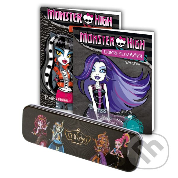Kniha: Monster High: Dokreslovačky - 2 ks + penál (Egmont ČR). Egmont ČR, 2014 Kniha: Monster High: Dokreslovačky - 2 ks + penál (Egmont ČR). Egmont ČR, 2014