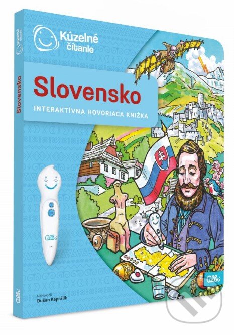 Kniha: Kúzelné čítanie: Kniha Slovensko (Albi). Albi, 2016 Kniha: Kúzelné čítanie: Kniha Slovensko (Albi). Albi, 2016