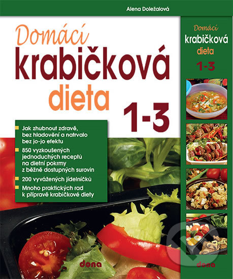 Kniha: Domácí krabičková dieta 1 - 3 - BOX (Alena Doležalová). Dona, 2016 Kniha: Domácí krabičková dieta 1 - 3 - BOX (Alena Doležalová). Dona, 2016