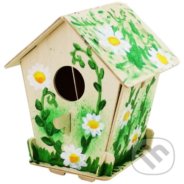 Spoločenská hra: Vtáčia búdka 6 farieb + štetec (NiXim). NiXim, 2016 Spoločenská hra: Vtáčia búdka 6 farieb + štetec (NiXim). NiXim, 2016