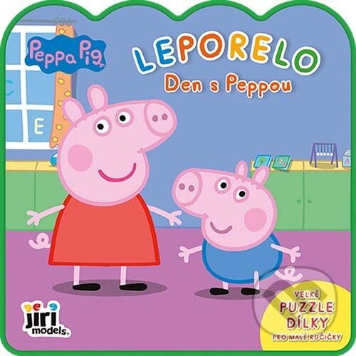 Kniha: Moje první leporelo Prasátko Peppa Den (Jiří Models). Jiří Models, 2024 Kniha: Moje první leporelo Prasátko Peppa Den (Jiří Models). Jiří Models, 2024