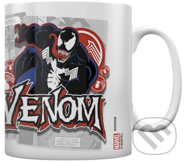 Keramický hrnček Marvel - Venom: Comic Covers (Venom). Venom, 2019 Keramický hrnček Marvel - Venom: Comic Covers (Venom). Venom, 2019