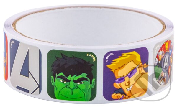 Rolka 200 samolepek Marvel - Avengers: Kolekcia Postáv (). , 2024 Rolka 200 samolepek Marvel - Avengers: Kolekcia Postáv (). , 2024