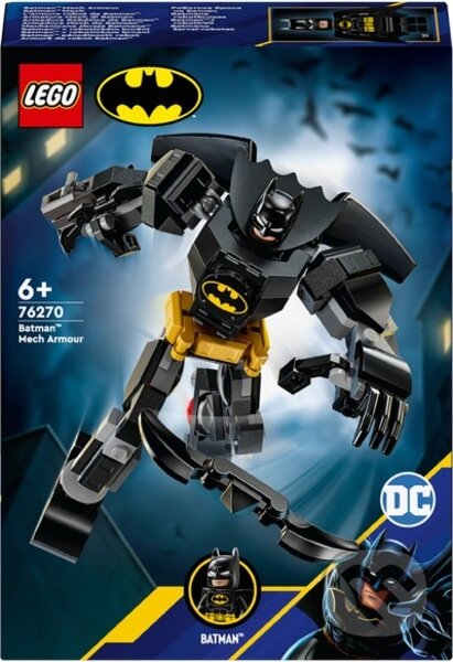 Společenská hra: LEGO® DC Batman™ 76270 Batman™ v robotickom brnení (LEGO). LEGO, 2024 Společenská hra: LEGO® DC Batman™ 76270 Batman™ v robotickom brnení (LEGO). LEGO, 2024