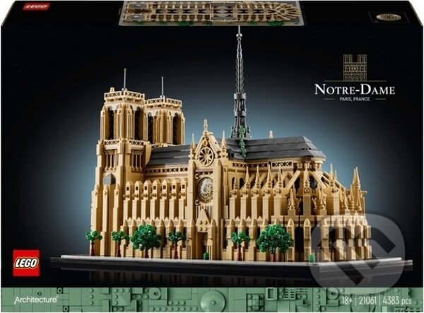 Společenská hra: LEGO® Architecture 21061 Notre-Dame v Paríži (LEGO). LEGO, 2024 Společenská hra: LEGO® Architecture 21061 Notre-Dame v Paríži (LEGO). LEGO, 2024