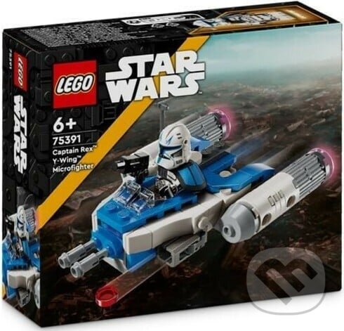 Společenská hra: LEGO® Star Wars™ 75391 Mikrostíhačka Y-wing™ kapitána Rexa (LEGO). LEGO, 2024 Společenská hra: LEGO® Star Wars™ 75391 Mikrostíhačka Y-wing™ kapitána Rexa (LEGO). LEGO, 2024