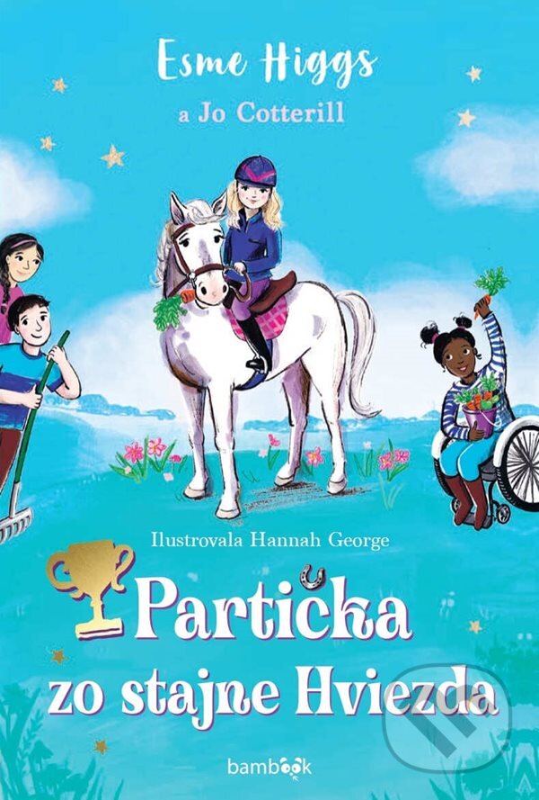 Kniha: Partička zo stajne Hviezda (Esme Higgs a Jo Cotterill). Bambook, 2024 Kniha: Partička zo stajne Hviezda (Esme Higgs a Jo Cotterill). Bambook, 2024
