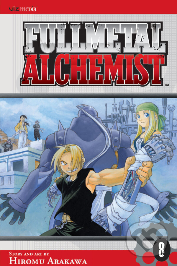 Kniha: Fullmetal Alchemist 8 (Hiromu Arakawa). Viz Media, 2009 Kniha: Fullmetal Alchemist 8 (Hiromu Arakawa). Viz Media, 2009