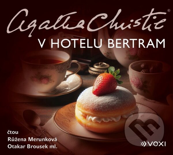Audiokniha: V hotelu Bertram (audiokniha) (Agatha Christie). Voxi, 2024 Audiokniha: V hotelu Bertram (audiokniha) (Agatha Christie). Voxi, 2024