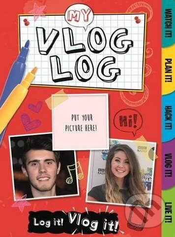 Kniha: My Vlog Log (Frankie J. Jones). Hot Key, 2016 Kniha: My Vlog Log (Frankie J. Jones). Hot Key, 2016