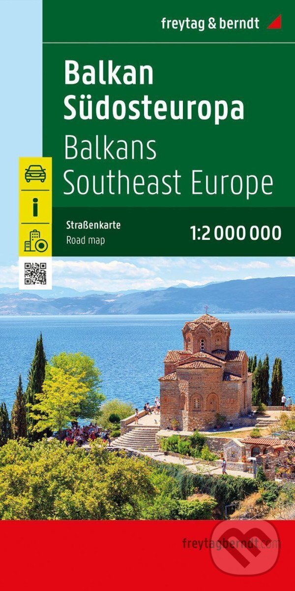 Kniha: Balkán, juhovýchodná Európa 1: 2 000 000 (freytag&berndt). freytag&berndt, 2024 Kniha: Balkán, juhovýchodná Európa 1: 2 000 000 (freytag&berndt). freytag&berndt, 2024