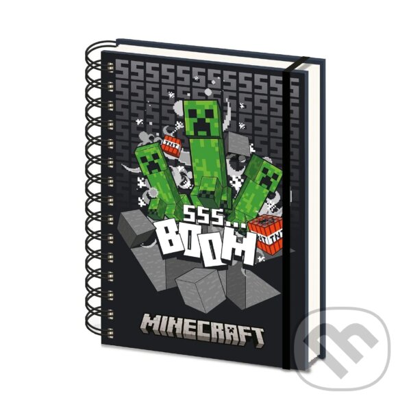 Zápisník Minecraft 3D - Boom (Pyramid International). Pyramid International, 2024 Zápisník Minecraft 3D - Boom (Pyramid International). Pyramid International, 2024
