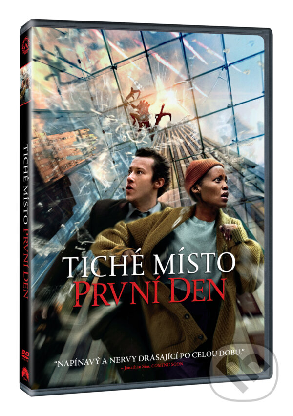 Film: Tiché místo: První den (Michael Sarnoski) (DVD). Magicbox, 2024 Film: Tiché místo: První den (Michael Sarnoski) (DVD). Magicbox, 2024
