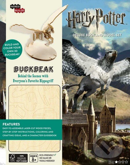 Kniha: Harry Potter: Buckbeak (Jody Revenson). Incredibuilds, 2016 Kniha: Harry Potter: Buckbeak (Jody Revenson). Incredibuilds, 2016