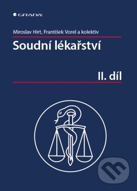 Kniha: Soudní lékařství (Franitšek Vorel, Miroslav Hirt a kolektiv). Grada, 2016 Kniha: Soudní lékařství (Franitšek Vorel, Miroslav Hirt a kolektiv). Grada, 2016