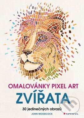 Kniha: Omalovánky Pixel art - Zvířata (John Woodcock). Grada, 2016 Kniha: Omalovánky Pixel art - Zvířata (John Woodcock). Grada, 2016