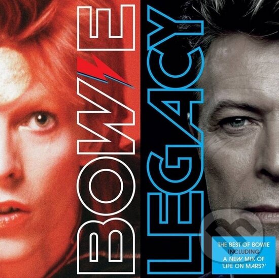 Hudební CD: David Bowie: Legacy (Warner Music). Warner Music, 2016 Hudební CD: David Bowie: Legacy (Warner Music). Warner Music, 2016