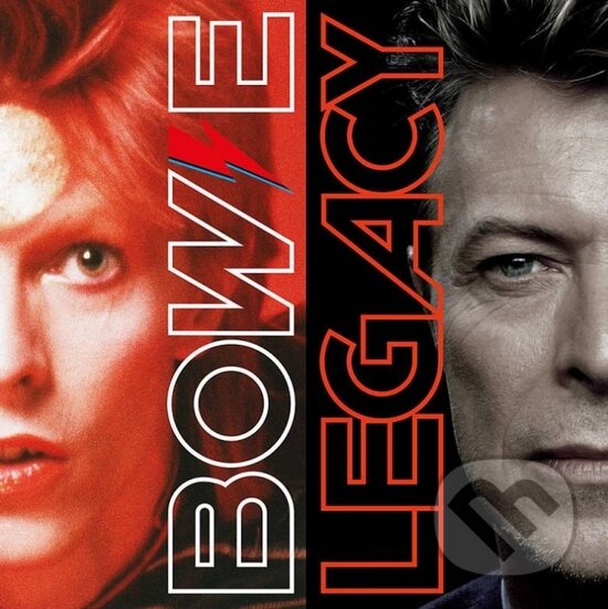 Hudební CD: David Bowie: Legacy Deluxe (Warner Music). Warner Music, 2016 Hudební CD: David Bowie: Legacy Deluxe (Warner Music). Warner Music, 2016