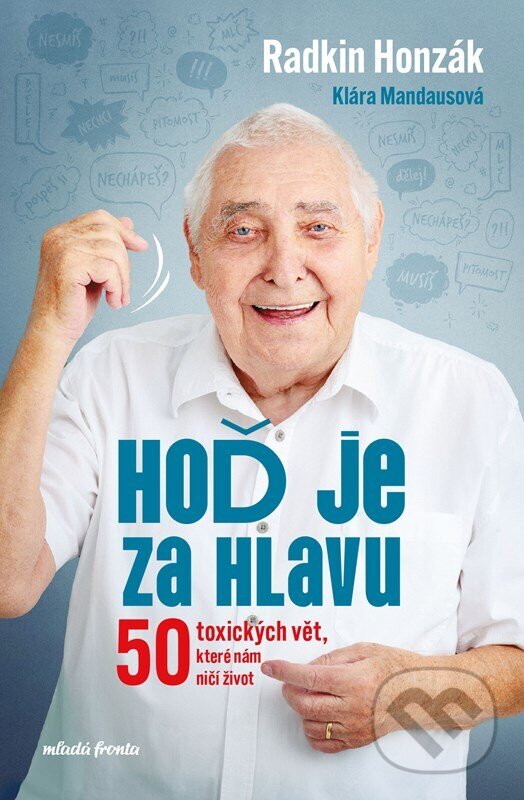 Kniha: Hoď je za hlavu (Klára Mandausová a Radkin Honzák). Mladá fronta, 2024 Kniha: Hoď je za hlavu (Klára Mandausová a Radkin Honzák). Mladá fronta, 2024