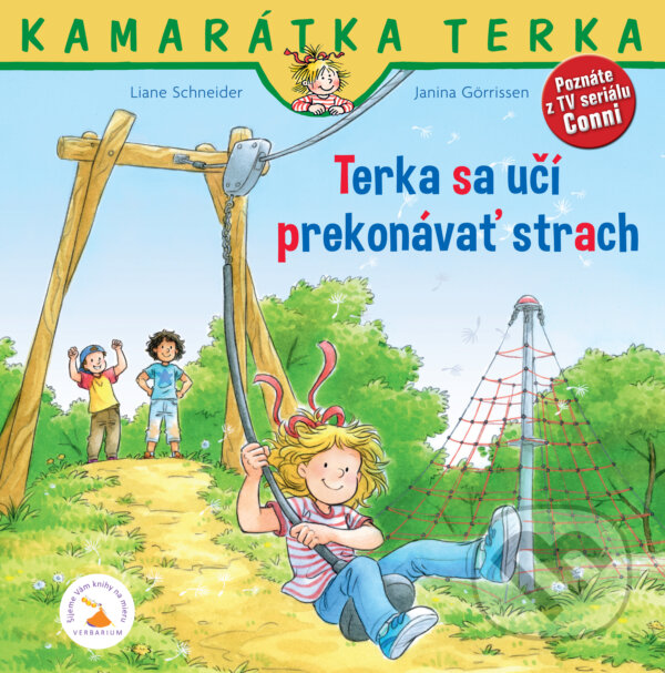 Kniha: Terka sa učí prekonávať strach (Liane Schneider). Verbarium, 2024 Kniha: Terka sa učí prekonávať strach (Liane Schneider). Verbarium, 2024