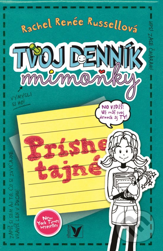 Kniha: Tvoj denník mimoňky (Rachel Renee Russell). Albatros SK, 2017 Kniha: Tvoj denník mimoňky (Rachel Renee Russell). Albatros SK, 2017
