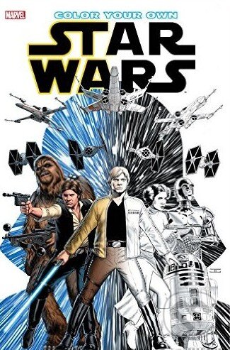 Kniha: Color Your Own: Star Wars (John Cassaday a kolektiv). Marvel, 2016 Kniha: Color Your Own: Star Wars (John Cassaday a kolektiv). Marvel, 2016