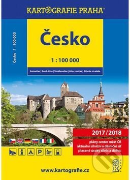 Kniha: Autoatlas Česko 1:100 000 (Kartografie Praha). Kartografie Praha, 2016 Kniha: Autoatlas Česko 1:100 000 (Kartografie Praha). Kartografie Praha, 2016