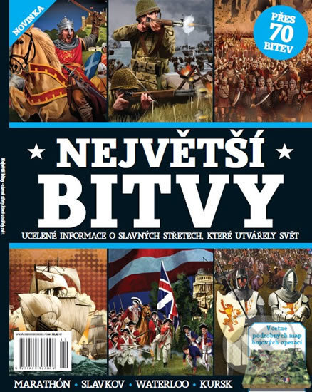 Kniha: Největší bitvy (BURDA). BURDA, 2016 Kniha: Největší bitvy (BURDA). BURDA, 2016