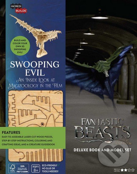 Fantastic Beasts: Swooping Evil Book - Jody Revenson, Incredibuilds, 2016