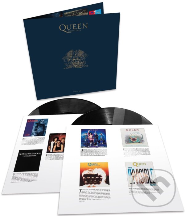 Hudební CD: Queen: Greatest hits II. LP (Hudobné albumy). Hudobné albumy, 2016 Hudební CD: Queen: Greatest hits II. LP (Hudobné albumy). Hudobné albumy, 2016