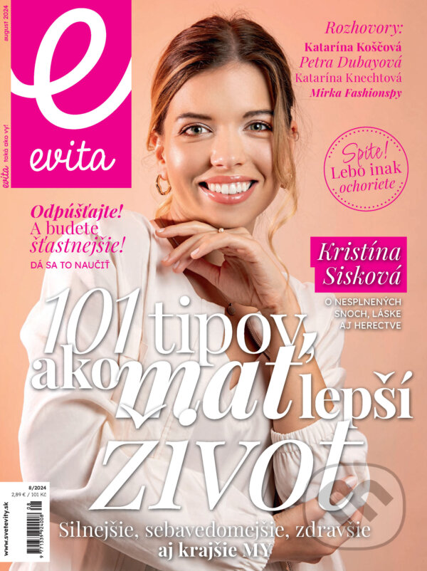 E-kniha: E-Evita magazín 08/2024 (MAFRA Slovakia). MAFRA Slovakia, 2024 E-kniha: E-Evita magazín 08/2024 (MAFRA Slovakia). MAFRA Slovakia, 2024