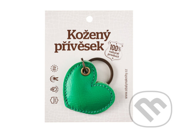 Klíčenka srdce zelené (Macoli Hand Made). Macoli Hand Made Klíčenka srdce zelené (Macoli Hand Made). Macoli Hand Made