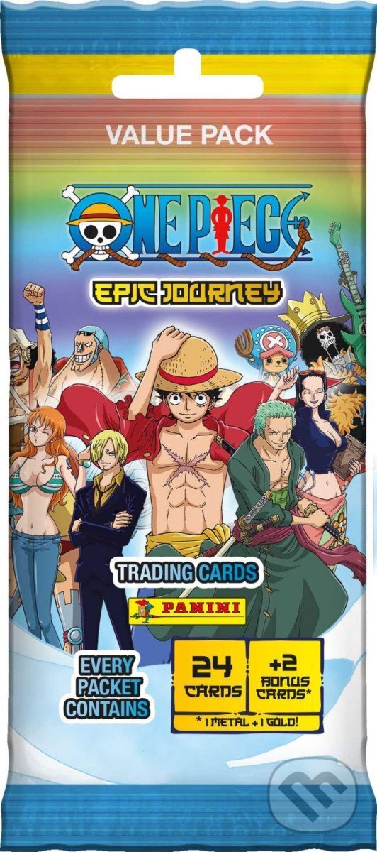 Společenská hra: Panini One Piece karty - fatpack (Panini Books). Panini Books, 2024 Společenská hra: Panini One Piece karty - fatpack (Panini Books). Panini Books, 2024