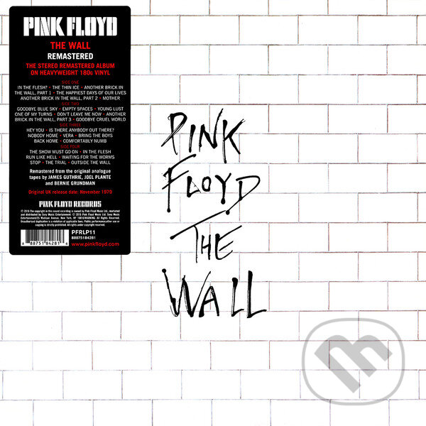 Hudobné CD: Pink Floyd: The Wall (Hudobné albumy). Hudobné albumy, 2016 Hudobné CD: Pink Floyd: The Wall (Hudobné albumy). Hudobné albumy, 2016