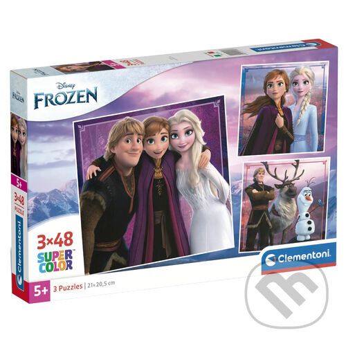Puzzle: Puzzle 3X48 FROZEN (Trigo). Trigo, 2024 Puzzle: Puzzle 3X48 FROZEN (Trigo). Trigo, 2024