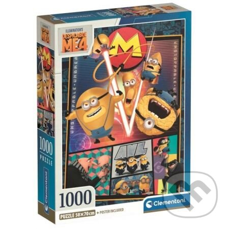 Puzzle: Puzzle 1000 DESPICABLE ME 4 (Trigo). Trigo, 2024 Puzzle: Puzzle 1000 DESPICABLE ME 4 (Trigo). Trigo, 2024