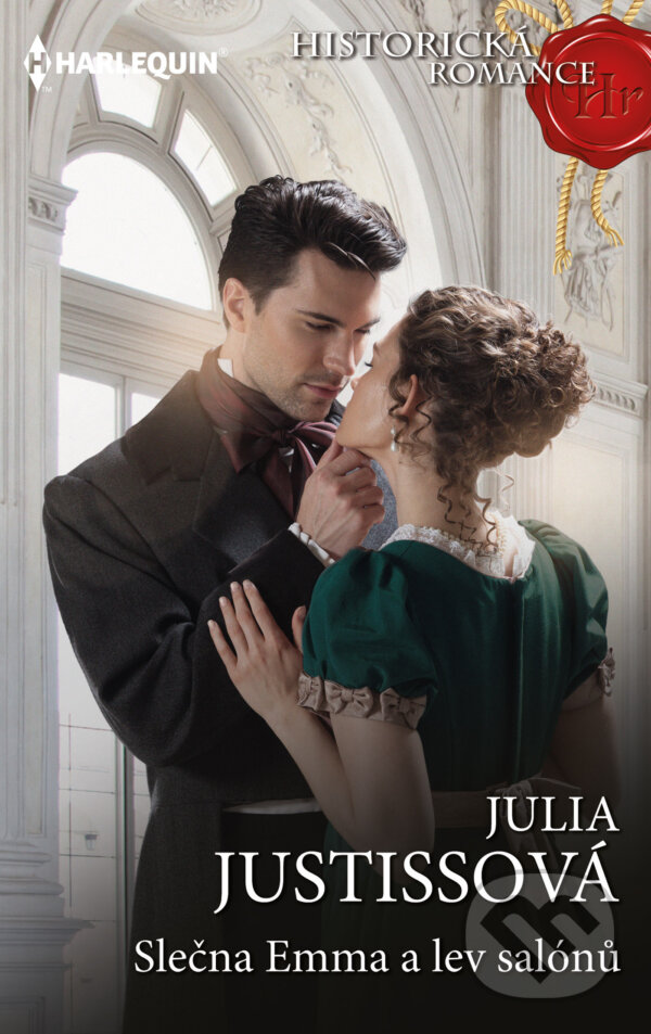 E-kniha: Slečna Emma a lev salónů (Julia Justiss). HarperCollins, 2024 E-kniha: Slečna Emma a lev salónů (Julia Justiss). HarperCollins, 2024