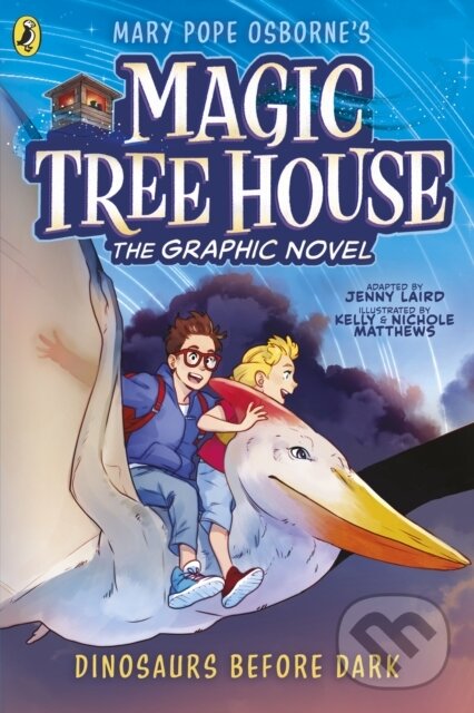 Kniha: Dinosaurs Before Dark: The Graphic Novel (Mary Pope Osborne). Puffin Books, 2024 Kniha: Dinosaurs Before Dark: The Graphic Novel (Mary Pope Osborne). Puffin Books, 2024
