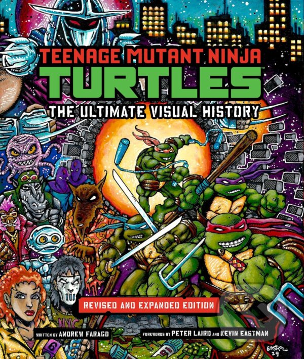 Kniha: Teenage Mutant Ninja Turtles (Andrew Farago). Titan Books, 2024 Kniha: Teenage Mutant Ninja Turtles (Andrew Farago). Titan Books, 2024